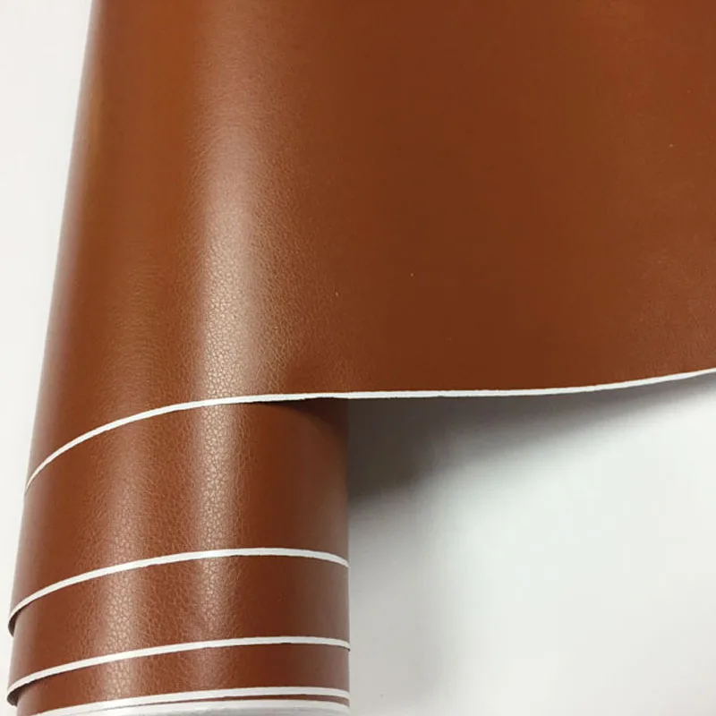 Новый кожаный узор ПВХ клейкие наклейки из виниловой пленки водонепроницаемое