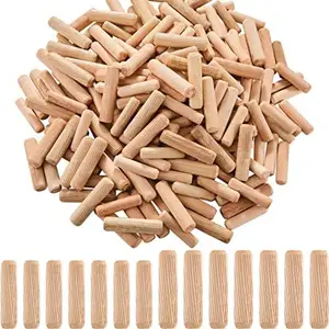 100 шт. деревообрабатывающий набор для зажима, Круглый рифленый деревянный штекер, деревянный дюбель, шпильки, направляющая для сверления, инструмент для определения местоположения