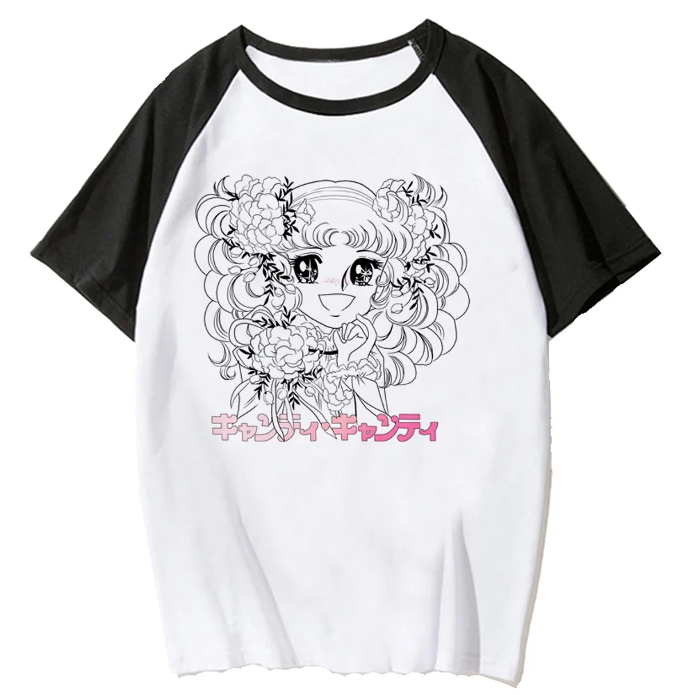 

Candy Candy t-shirts women Y2K comic Japanese t shirt female streetwear funny clothes