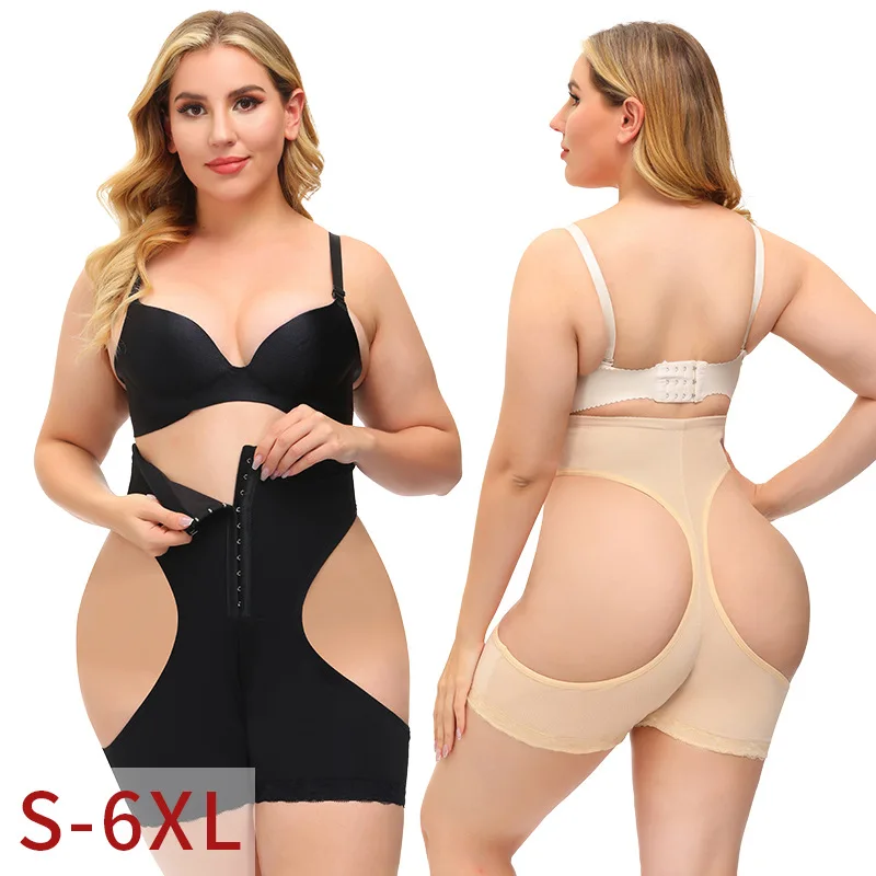 

Womens Firm Tummy Control Butt Lifter Shapewear High Waist Trainer Body Shaper Tummy Control Butt Lifter Buttock Panty Hip Lift