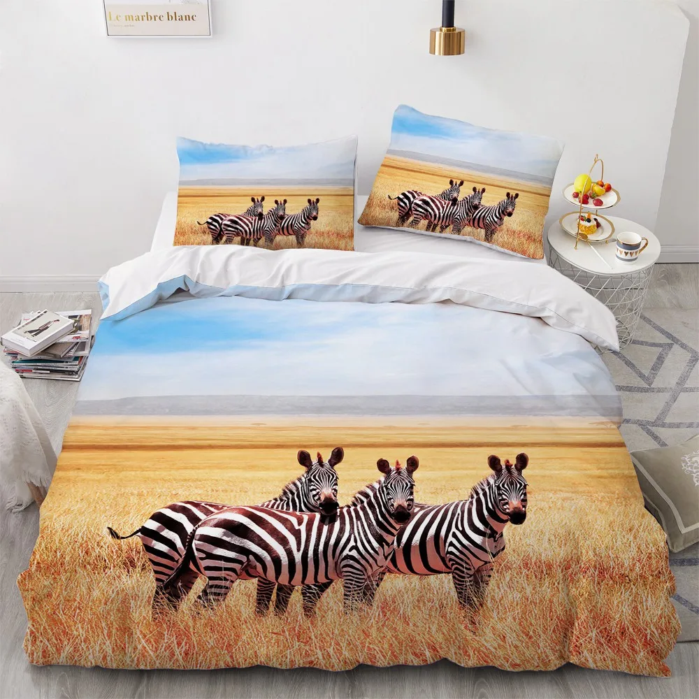 

Комплект постельного белья с 3D цифрами, 203x230 см