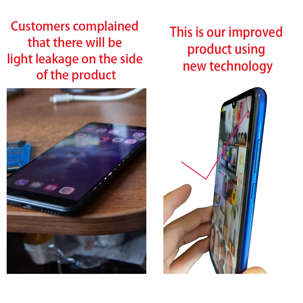 Дигитайзер сенсорного ЖК-экрана в сборе с оригинальной рамкой для Xiaomi Redmi 4X 4A -