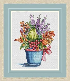 

autumn fruits 32-38 counted 16CT 14CT 18CT DIY Cross Stitch Sets Chinese Cross-stitch Kits Embroidery Needlework