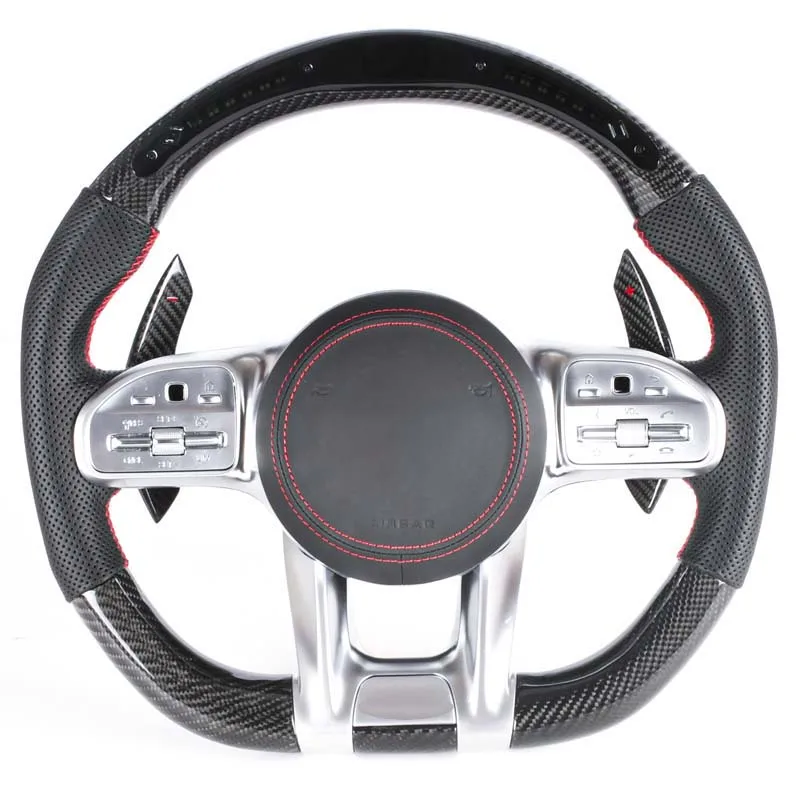 

AMG Steering Wheel for Benzs c190 W117 W166 W177 W197 W205 W213 W216 W217 W218 W222 W253 W257 W463 W464 GLE G63 C63