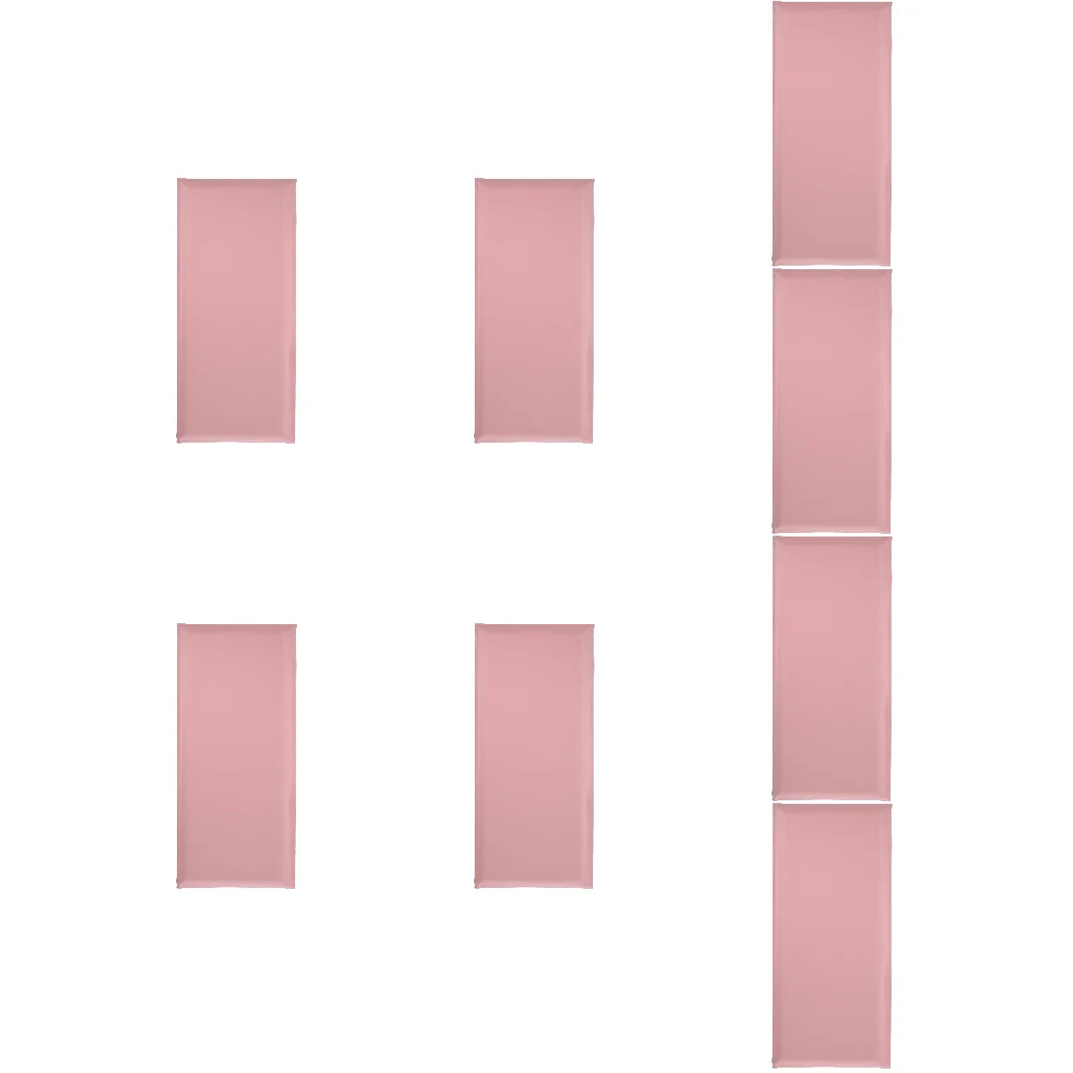 

Wall Anti Collision Panels Kids Pad Cushion Baby Sticker Padding 3D Stickers Room Tatami Panel Nursery Background Soft