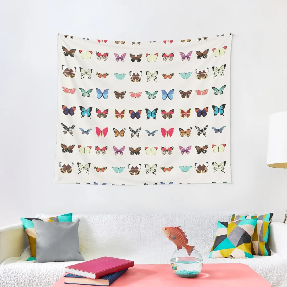 

Butterflies Tapestry Fashion Room Decor Pattern Print Tapestry Wall Bedroom Carpet Bed Sheets