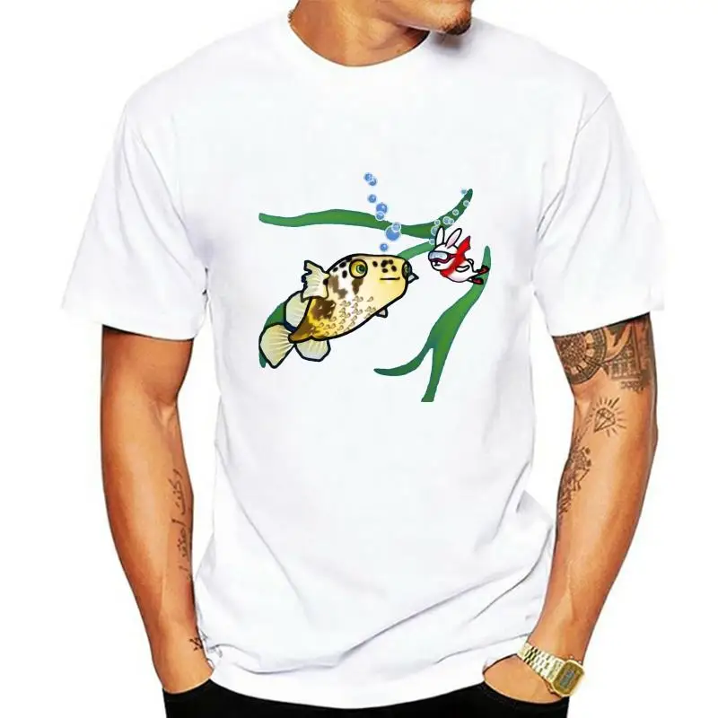 

Men t-shirt I saw a giant puffer fish last night... tshirt Women t shirt