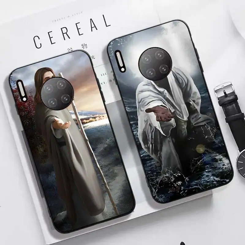 

Jesus Christ God bless you Phone Case For Huawei Nova 3I 3E mate20lite 20Pro 10lite Luxury funda case