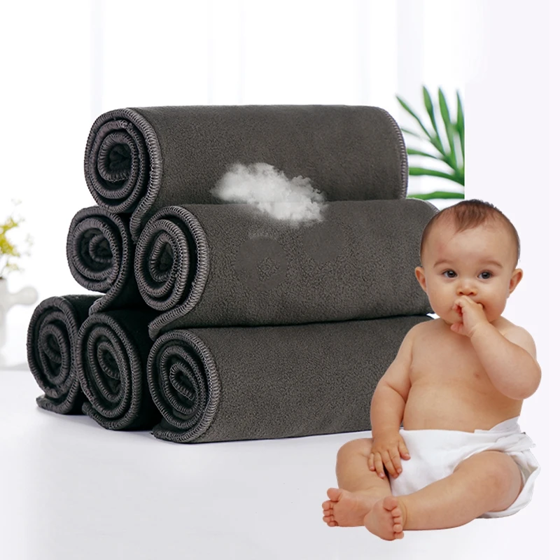 

Тканевые вкладыши для подгузников, Многоразовые Детские наклейки для новорожденных в горшке, тренировочные штаны, пеленка, пеленка, просты...