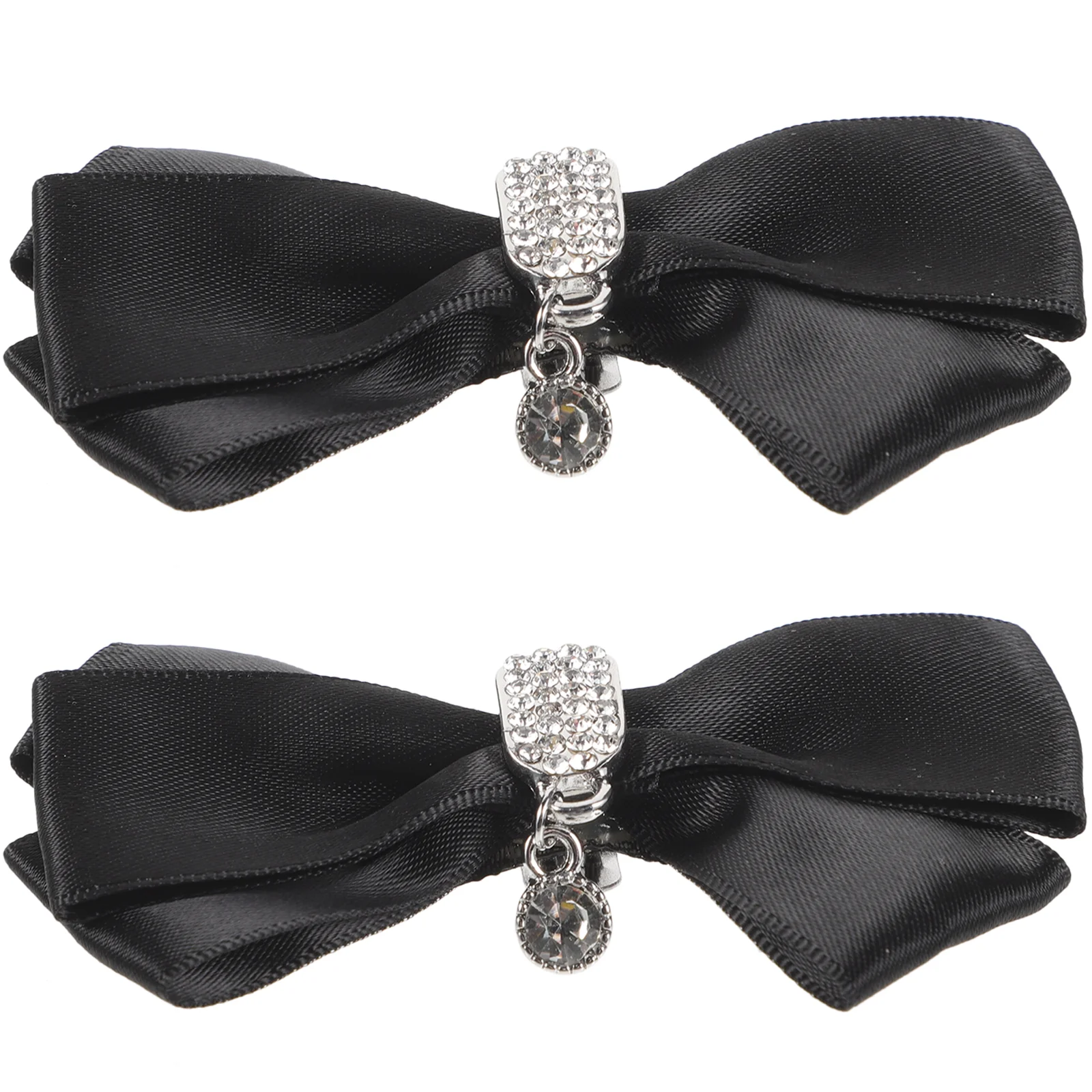 

Crystal Slipper Bow Shoe Clip Styling Hair Clips Rhinestone Buckle Flannel Women