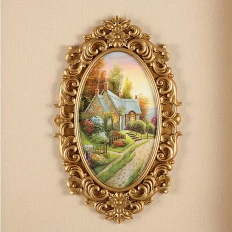 

Креативный настенный подвесной фон в европейском стиле, украшение для дома, офиса, ресторана, изысканные почтовые украшения