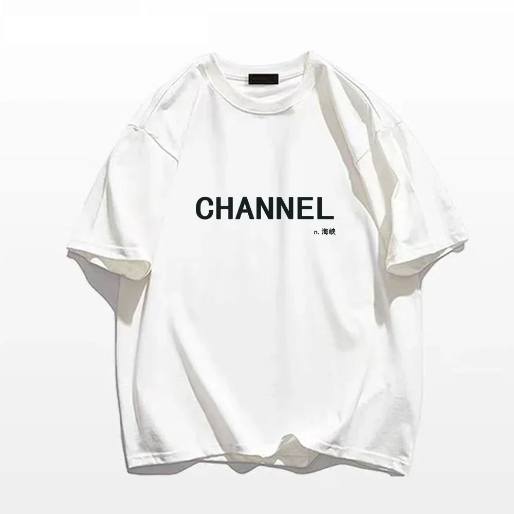 Хлопковые футболки унисекс с коротким рукавом и круглым вырезом