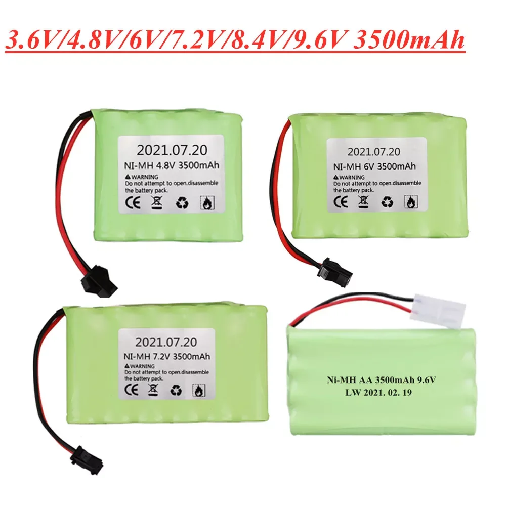 

3500mah NI-MH AA 3000mah Rechargeable Battery Pack For Remote Control Toys Car Volt SM Plug