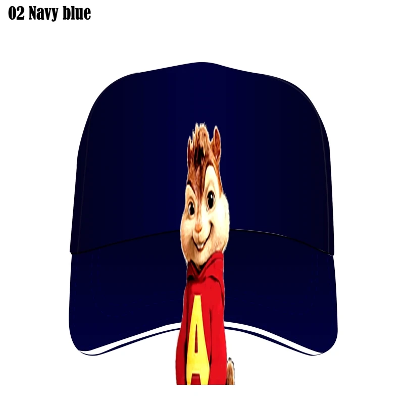 

Hanj Family Alvin And The Chipmunks Road Chip Bill Hats For Men Black Cool Bill Hats Flat Brim Popular Bill Hats Crewneck