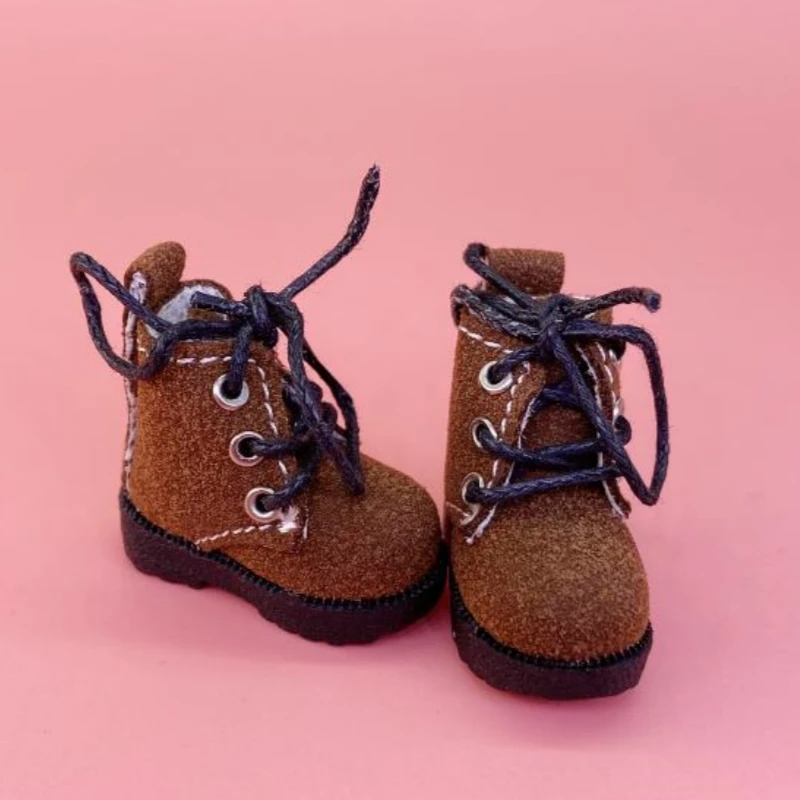 

Tilda 3.2cm Doll Boots for Blythe Azone Doll Toy,1/8 Mini Lovely Cutie OB24 OB22 Shoes for Blyth BJD Boot Shoes Accessories Toys
