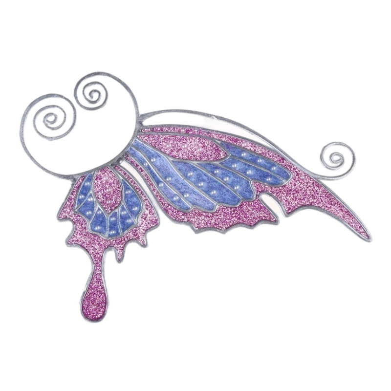 Обруч для ушей без пирсинга серьги-манжеты в форме крыльев бабочки и дракона