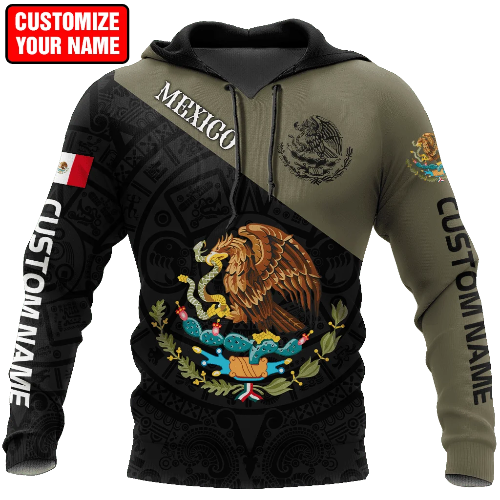 

Mexico Eagle USA Skull World Country Emblem Map Flag 3D Fashion All Printed Round Neck T-shirt Men Women Harajuku Casual Tee-44