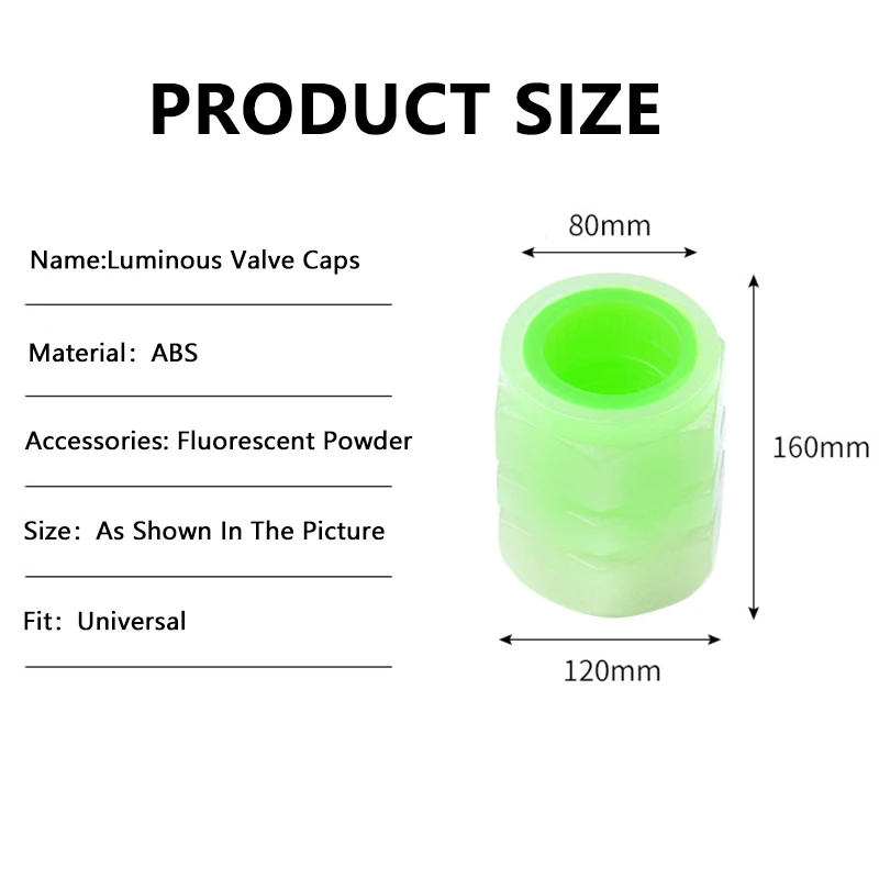 Светящиеся колпачки клапанов для Aprilia SR GT 200 Max250 300 125 APR300 SXR флуоресцентные зеленые