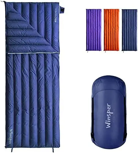 

Ультралегкий спальный мешок из гусиного пуха, легкий пуховой рюкзак с 800 наполнителем, конверт, спальный мешок для пеших прогулок, кемпинга, фунтов/1