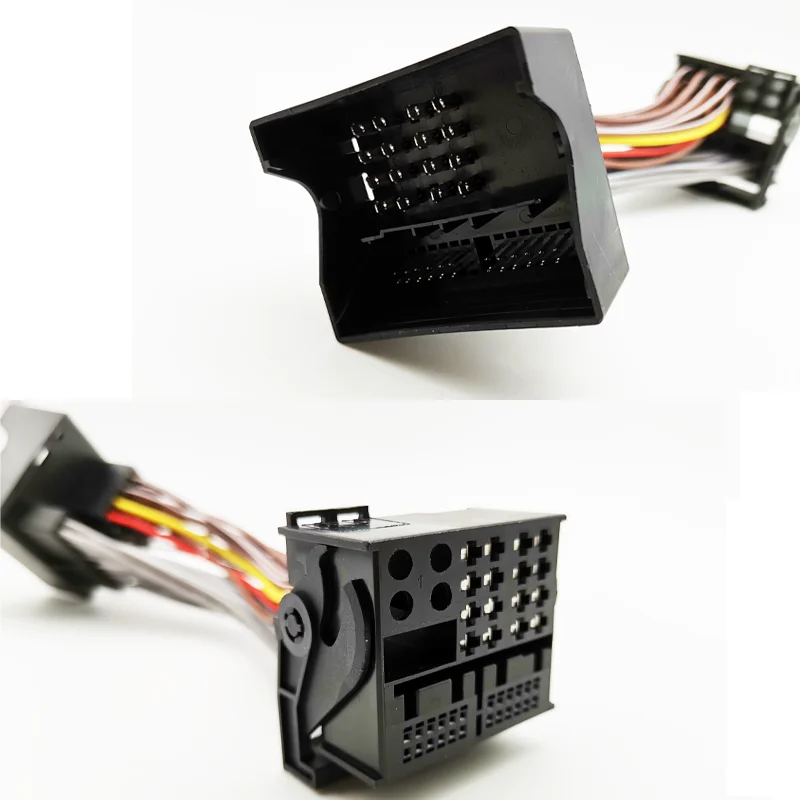 $52.49 40 Pin Quadlock Extension Adapter Cable Plug Play Wiring Harness for BMW Citroen Ford Mercedes Peugeot VW Audi SEAT Opel Skoda