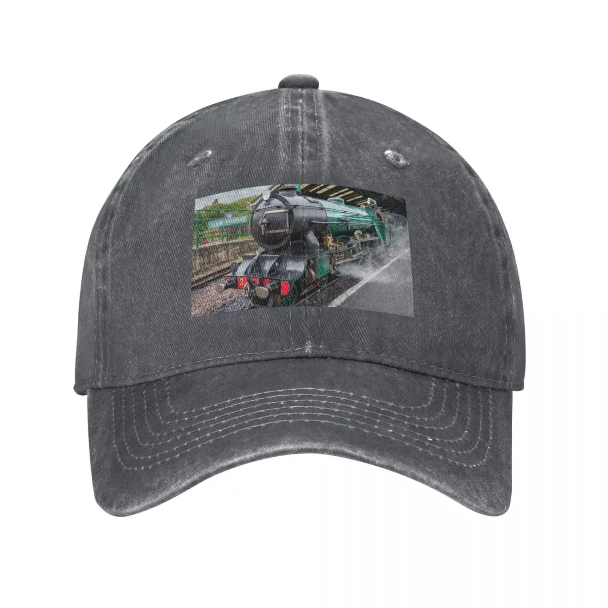 Бейсбольная кепка Waiting at New Romney Snapback в стиле аниме пенопластовая вечерняя шляпа