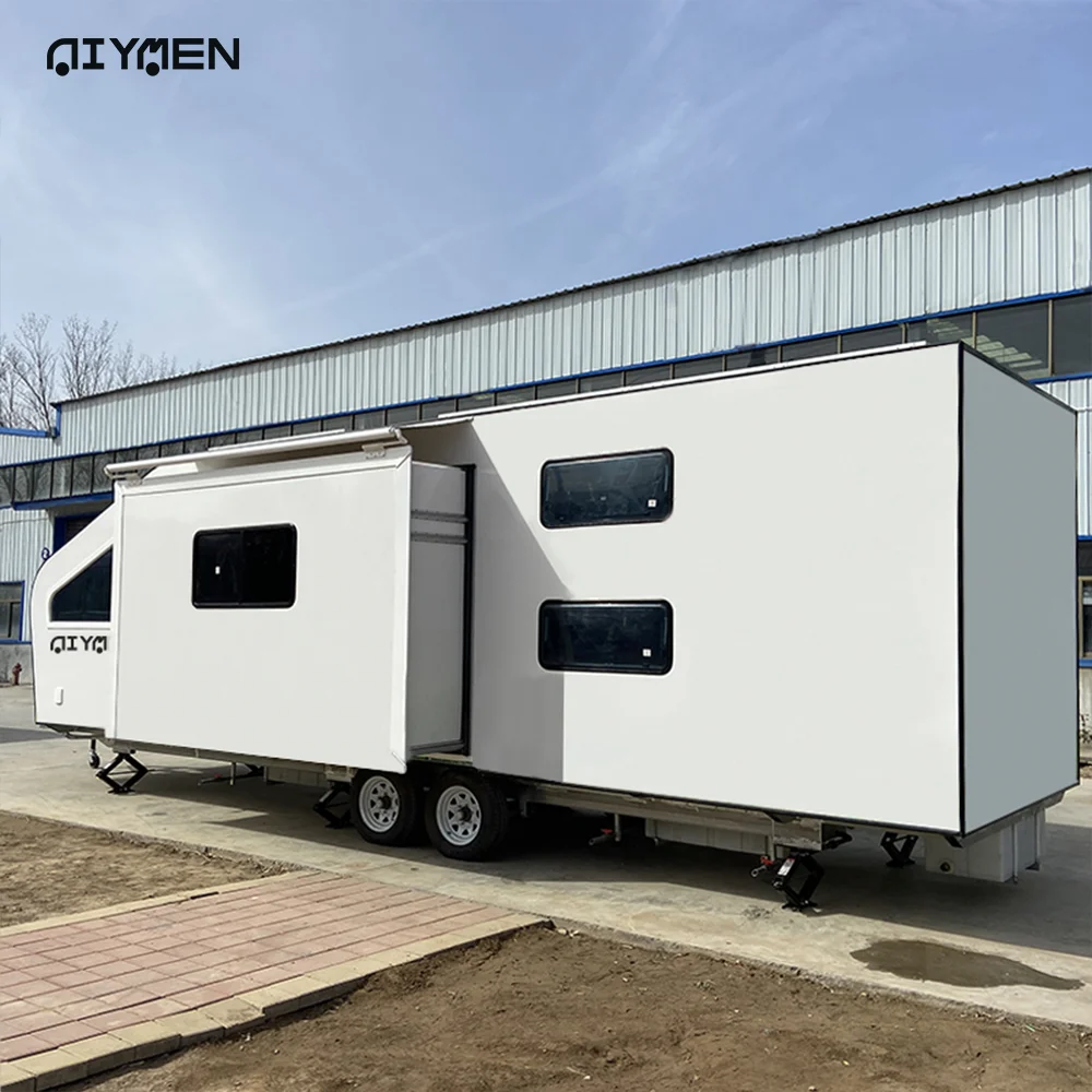 AIYMEN Китай Destination Автомобиль для отдыха Rv Дорожные прицепы Полуприцеп Стандарт