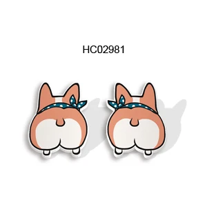 

Акриловые серьги-гвоздики, милые Солнцезащитные очки, персонажи животных, персонажи мультфильмов, женские подарки для детей