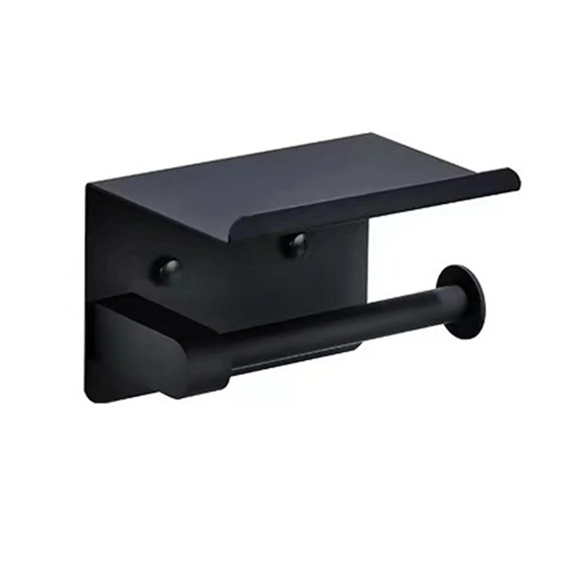 

Toilet Paper Holder, Black Toilet Paper Holder Wall Mount, Toilet Paper Roll Holder, Paper Holder for Bathroom