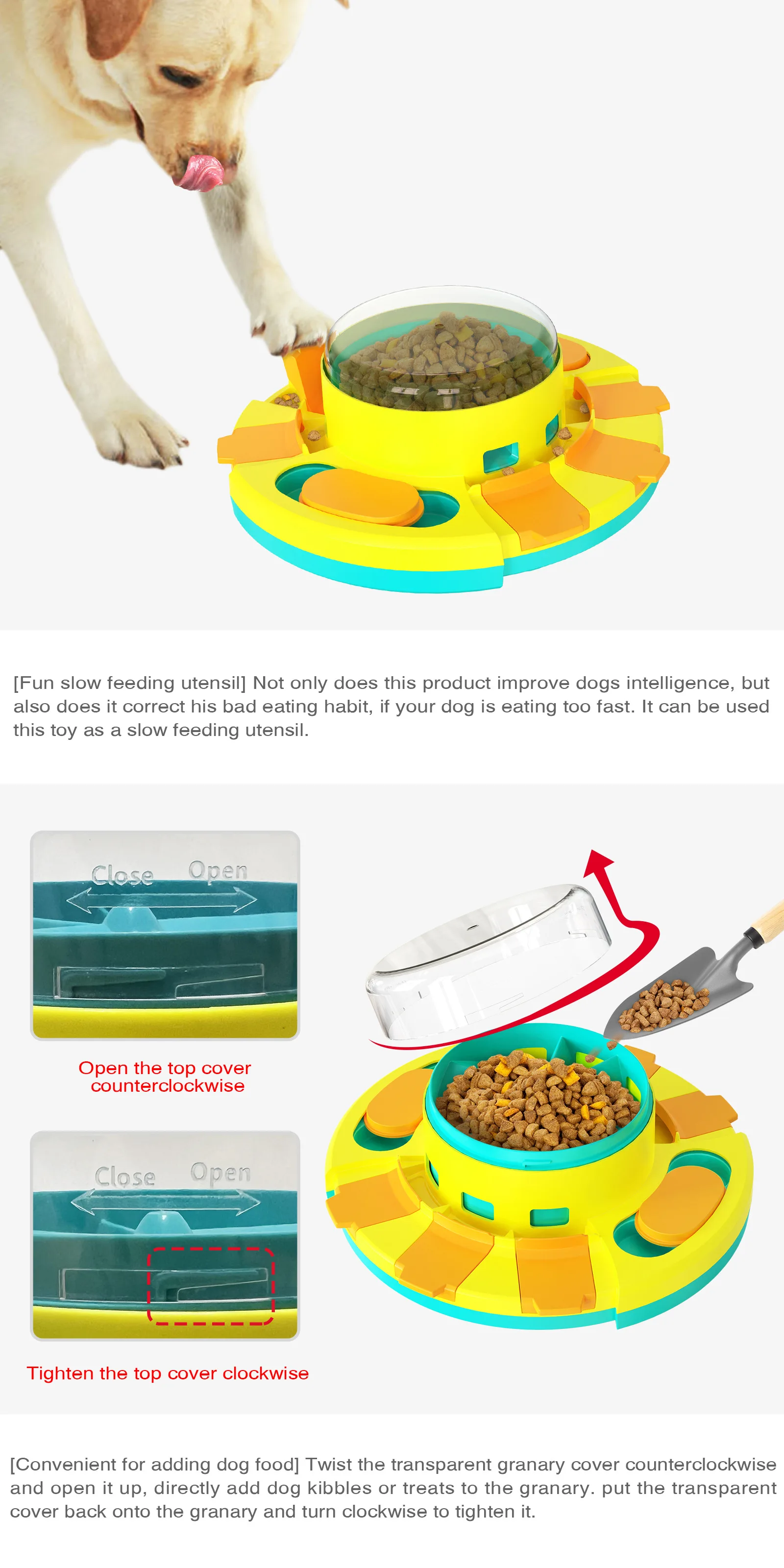 Игрушка-головоломка для собак Уровень 2 игрушки утечки домашних животных утечка