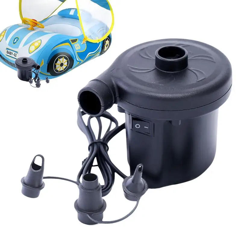 

Household Electric Pump Portable Quick-Fill Air Pump Multi-Functional Inflator For Inflatables Couch Pool Floats Blow Up Pool