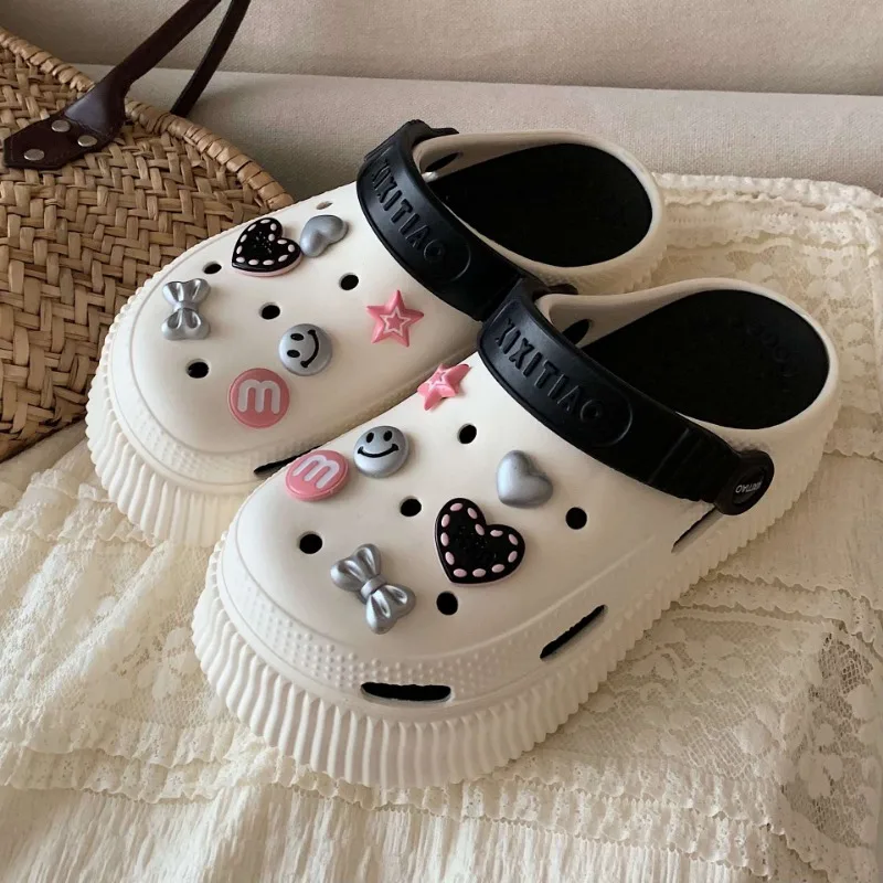 Женские сандалии с бантом летние шлепанцы из ЭВА мягкой подошвой праздничная