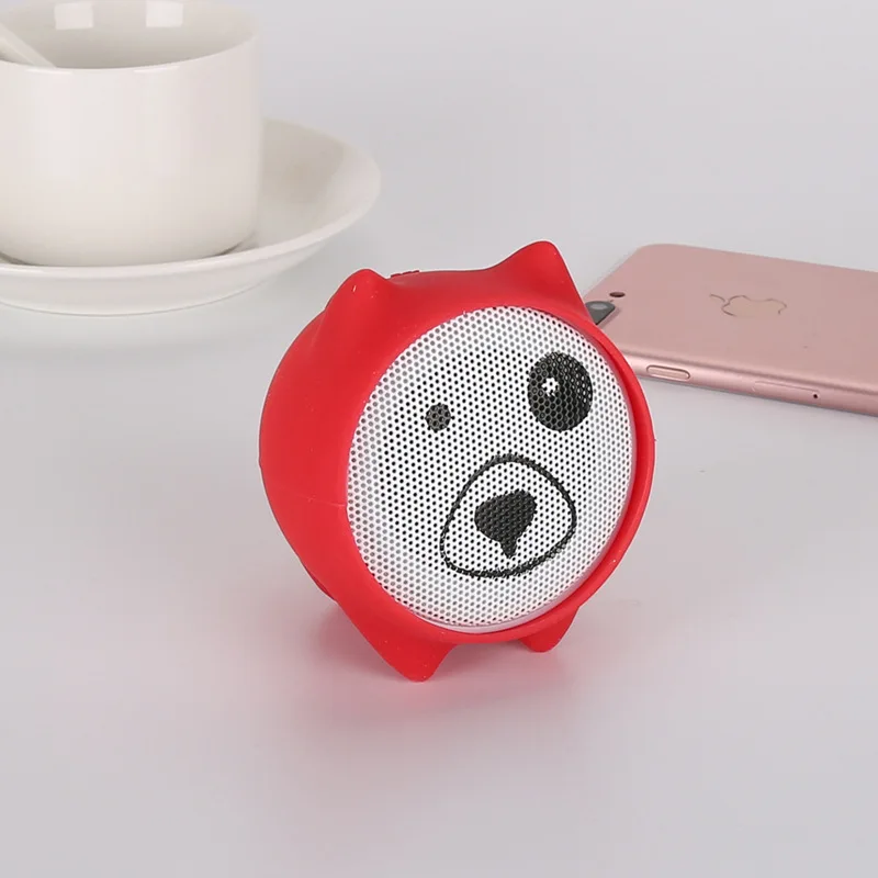 

New Creative Cartoon TWS Wireless Bluetooth Couplet Hands-free Call Mini Speaker Gift Customization
