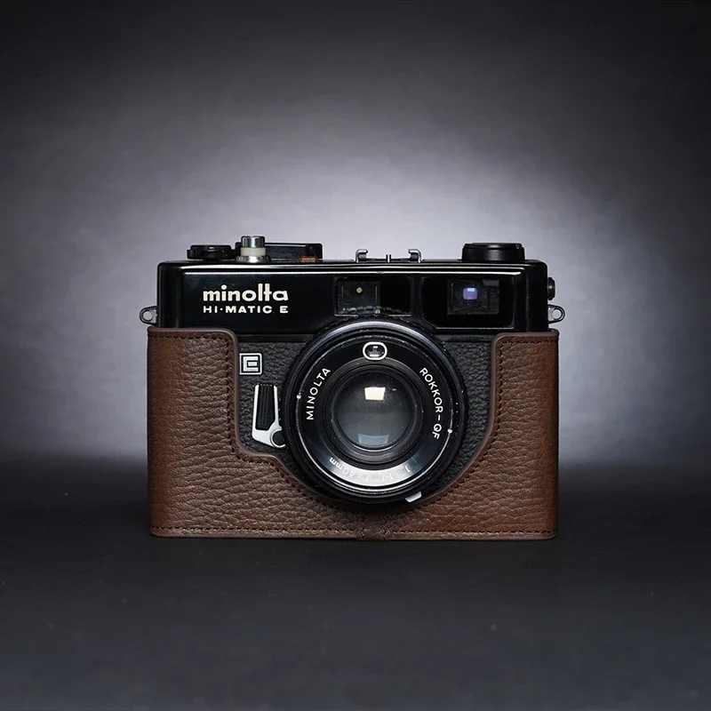 Дизайнерский чехол для Minolta hi-Matic E / HI-MATIC SD ручной работы из натуральной кожи