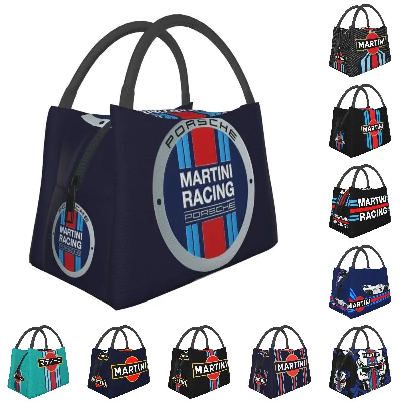 

Martini Racing многоразовый Ланч-бокс для женщин, многофункциональный спортивный Ланч-бокс для любителей спорта, Термоизолированный Ланч-бокс
