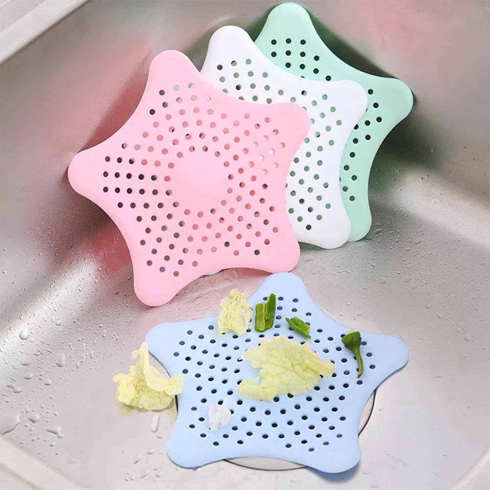 

Shower Floor Drain Hair Filter Strainer Sewer Plug Anti-blocking Kitchen Sink Stopper Outfall Deodorant For Bathroom Accessories