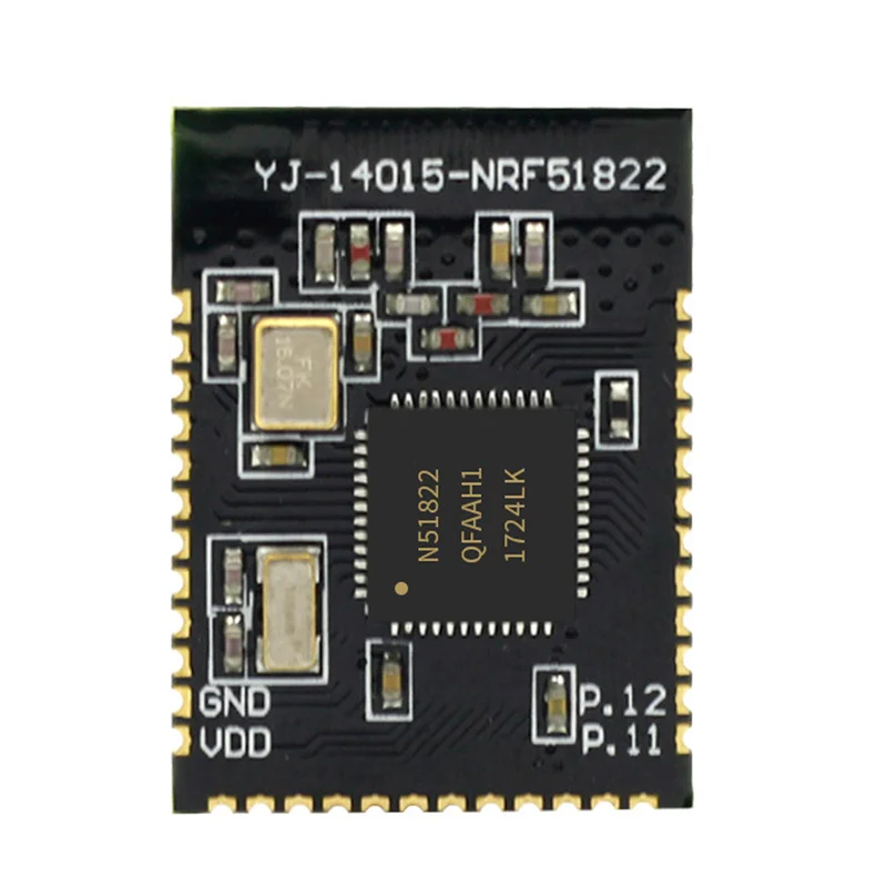 

NRF51822 Core51822 BLE 4,0 Bluetooth 2,4G антенна с беспроводным модулем плата для ULP SPI I2C UART интерфейс для серии NRF24L