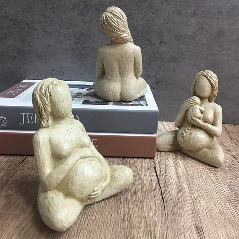 Новая скульптура для рождения женщины украшения из смолы статуя матери отличная