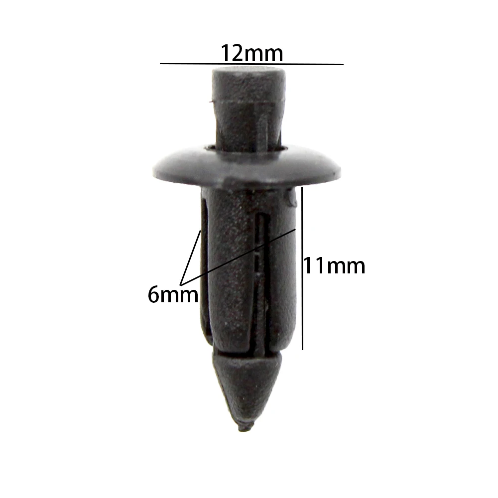

20 шт. пластиковые заклепки для обтекателя, зажимы для крепления панели для Honda, Suzuki, Kawasaki, автомобильные кранцы, зажимы для бамперов