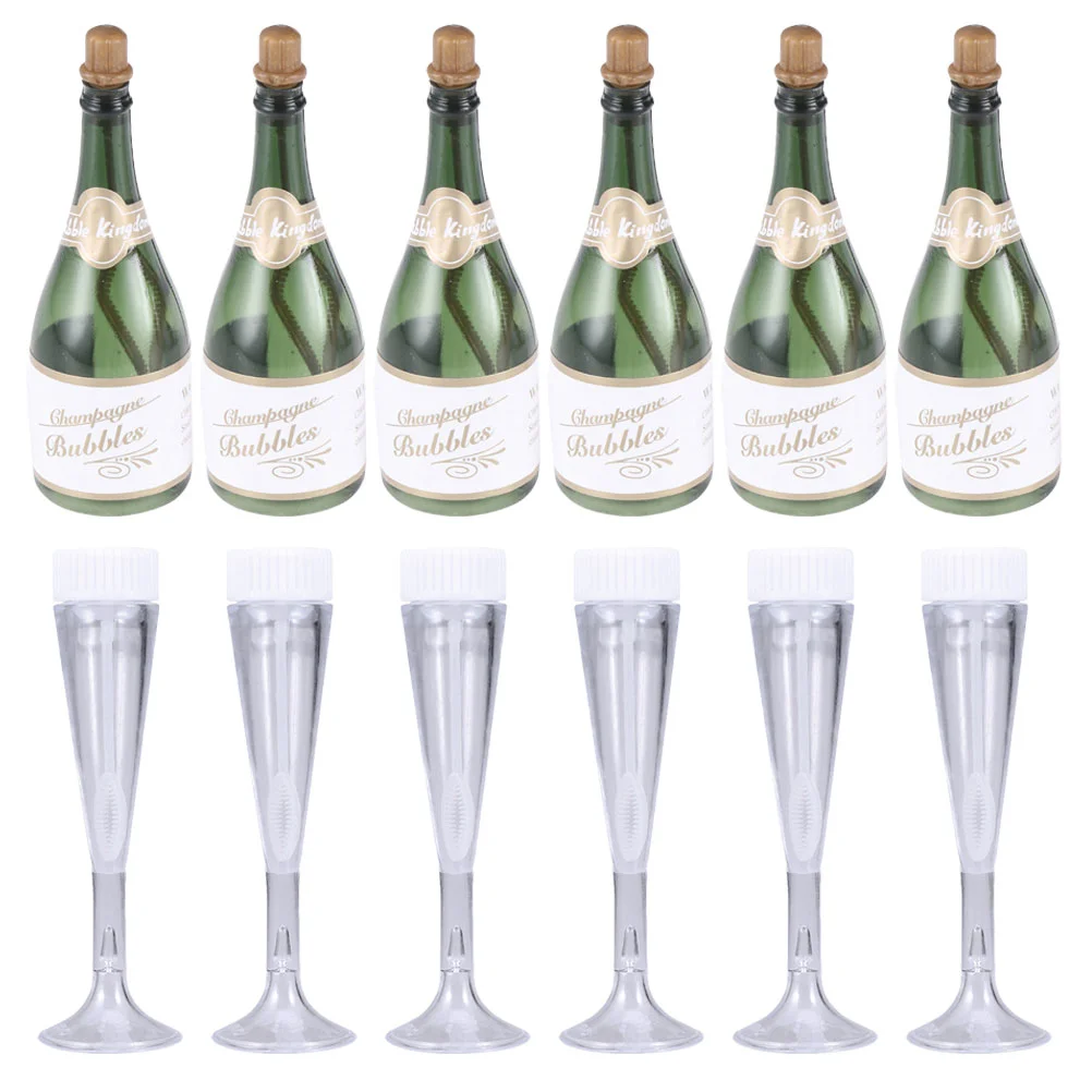 

Bottles Bubble Champagne Wedding Party Bubbles Bottle Favors Mini Shaped Bridal Empty Shower Toys Cups Bulk Supplies Candy