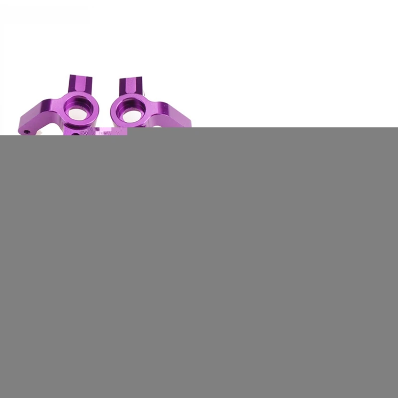 

2 Pcs Aluminum Alloy Front Steering Cup Steering Blocks for Wltoys 104001 1/10 RC Car Upgrade Parts Accessories