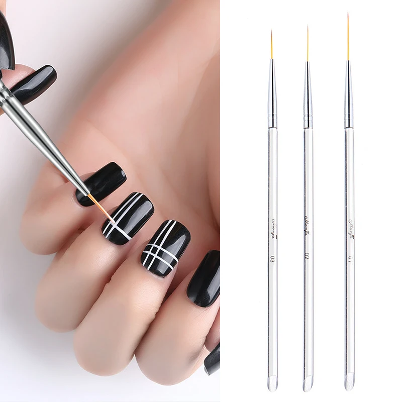 

Durable Lightweight 10g Mh Fishing Pole Manicure Tool Must-have Game-changer Nail Art Liner Painting Pen Versatile Acrylic