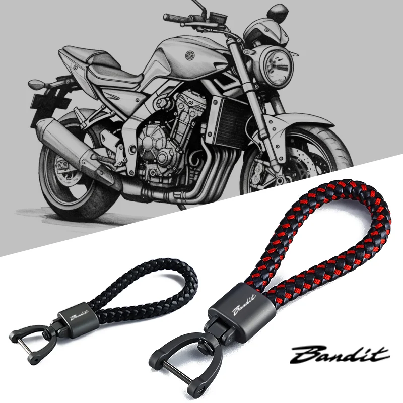 

For SUZUKI Bandit 1200 1250 1250S 1250F 250 400 650 GSF650 GSF 650 2023 New Motorcycle Keychain Keyring Key Chains Lanyard Chain