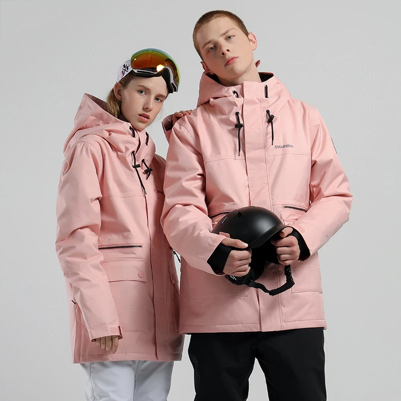 

Ski Winter Jacket Wemen Snowboard Jacket Men Snow Clothes Waterproof Outdoor Skiing Overalls Ski Coat Windproof Ski Suit Top