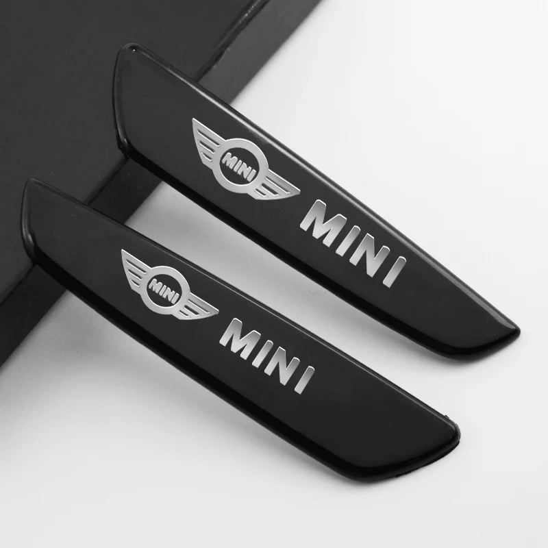2 шт. Стайлинг автомобиля 3D цинковый сплав наклейка на крыло нож декор для Mini Cooper S