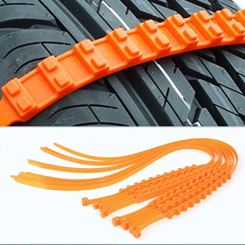 

1/10Pcs Anti-skid Car Winter Tire Wheels Snow Chains Snow Tire Chains Wheel Tyre Cable Belt Winter Outdoor Emergency Chain