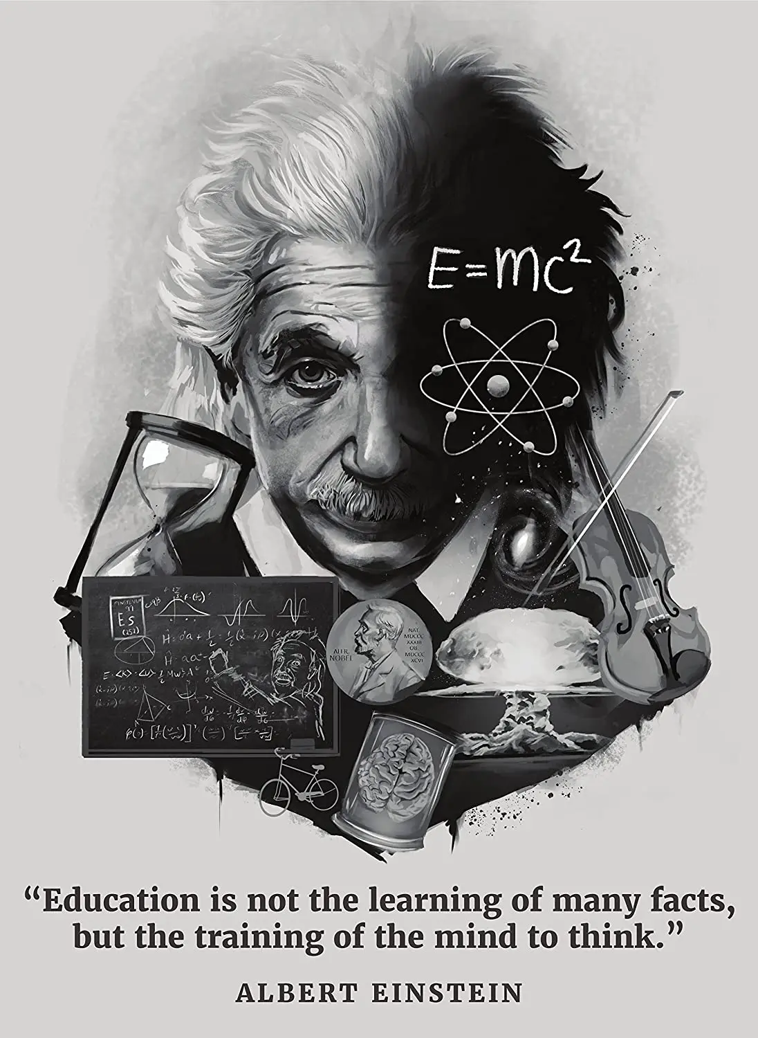 

Einstein the great scientist 5D DIY Full diamond painting quality cross stitch art kits home decor gift