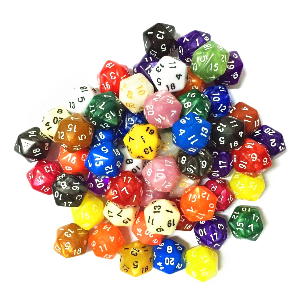 Игровые кости 20 мм D20