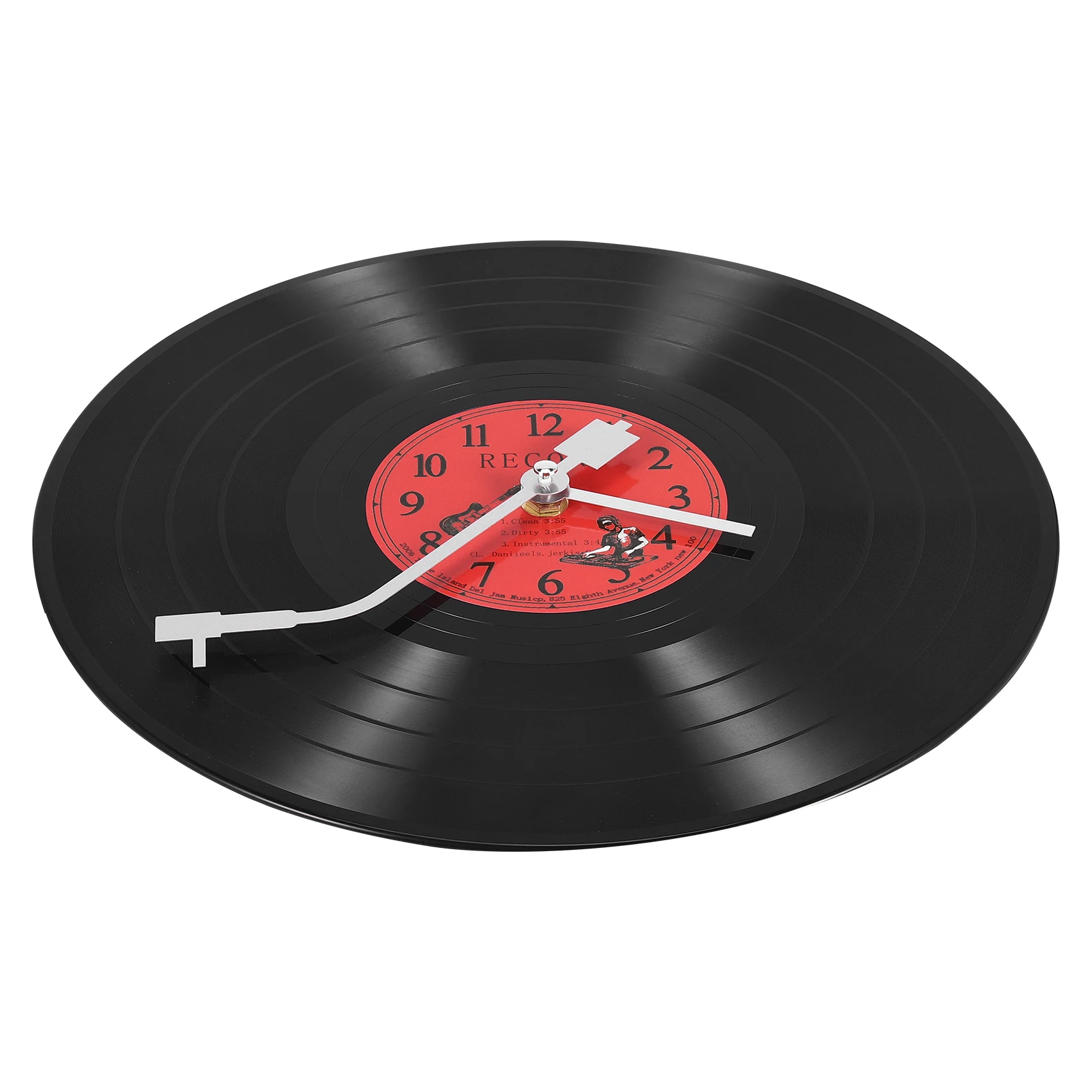 Европейские ретро ностальгические ультра-тихие часы с виниловой пластиной