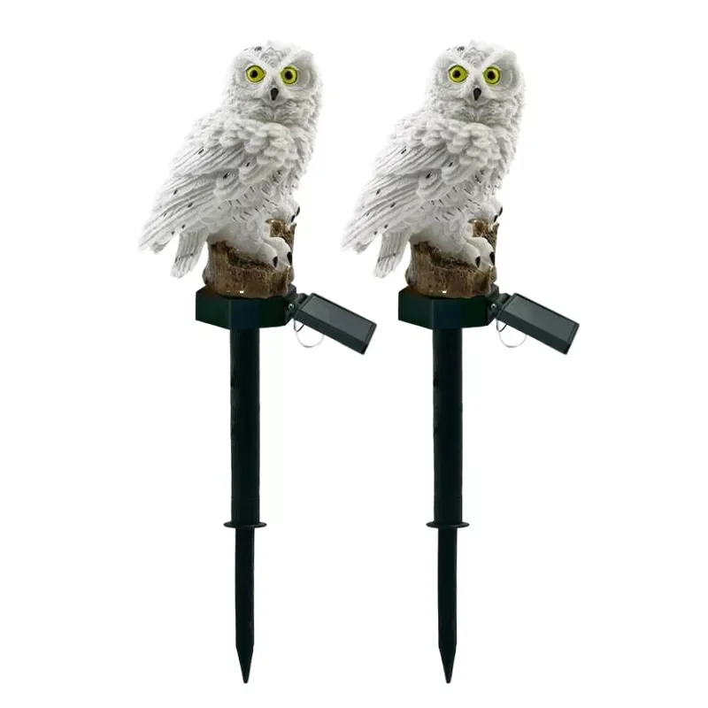 

Solar Ligh Owl Garden Solar Lights Solar Powered LED Lamp Outdoor Decorative Waterproof Garden Lights Dropshipping