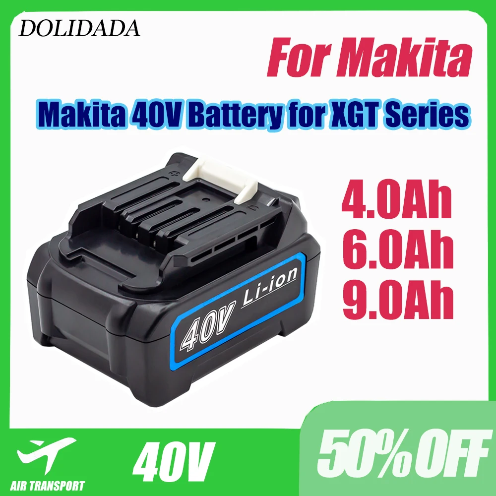 

Новый аккумулятор 4,0 Ач 6,0 Ач 9,0 Ач для Makita 40 в, перезаряжаемая батарея для электроинструментов XGT 40 в BL4025 BL4040 BL4020 BL4050 BL4060 BL4050B